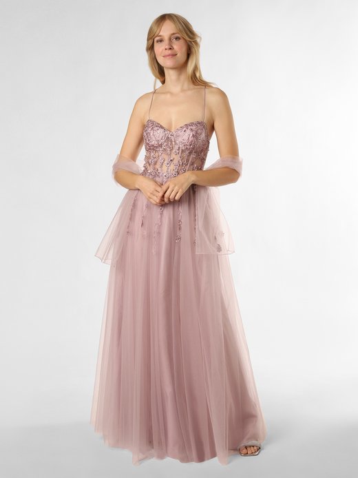 Damen Abendkleid mit Stola
