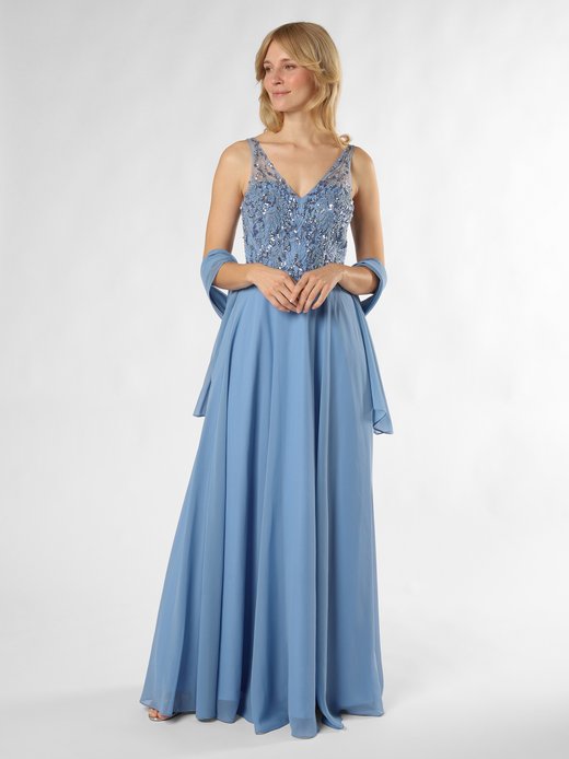 Damen Abendkleid mit Stola