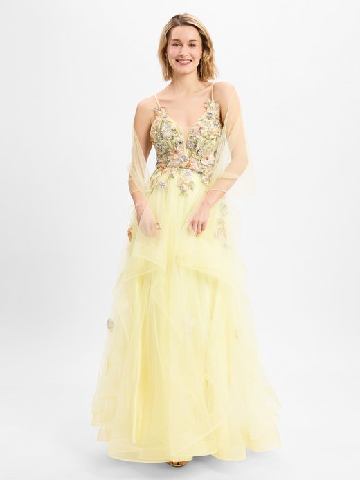 Damen Abendkleid mit Stola