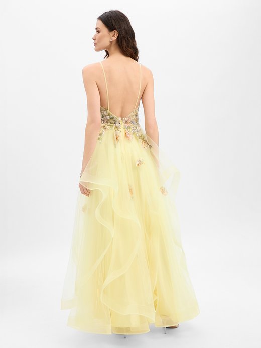 Damen Abendkleid mit Stola