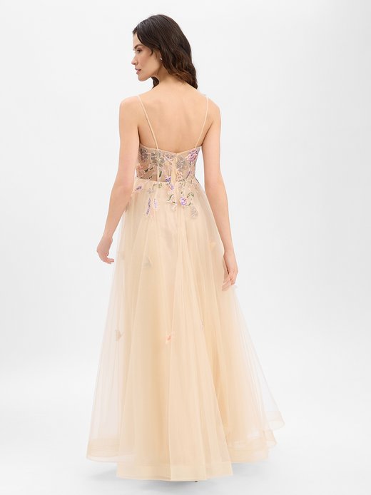 Damen Abendkleid mit Stola