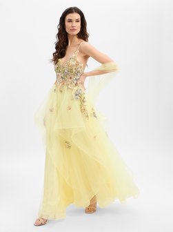 Damen Abendkleid mit Stola