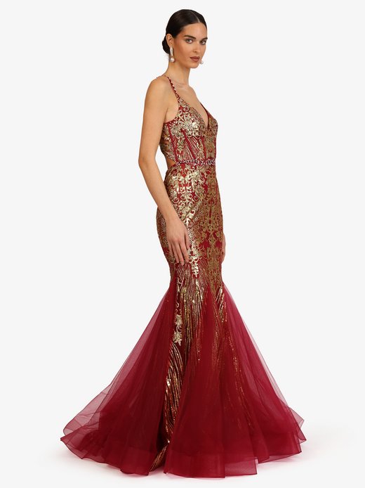 Damen Abendkleid