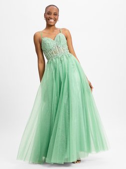 Artikelbild Damen Abendkleid von Luxuar Fashion in lind uni