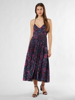 Artikelbild Damen Abendkleid von ADLYSH in schwarz purple gemustert