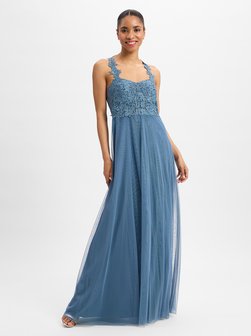 Artikelbild Damen Abendkleid von Suddenly Princess in blau uni