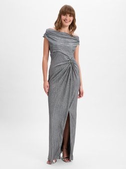 Artikelbild Damen Abendkleid von Vera Mont in silber schilf strukturiert
