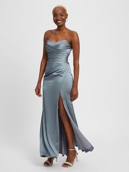 Artikelbild Damen Abendkleid von Hey Kyla in blau uni