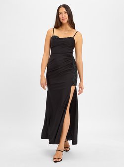 Artikelbild Damen Abendkleid von Hey Kyla in schwarz uni