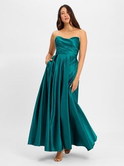 Artikelbild Damen Abendkleid von Laona in smaragd uni