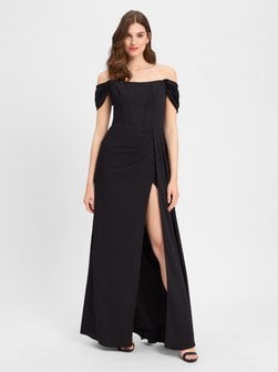 Artikelbild Damen Abendkleid von Marie Lund in schwarz uni