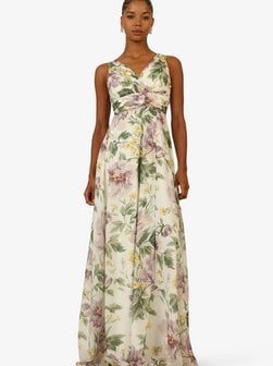Artikelbild Damen Abendkleid von Kraimod in grün gemustert