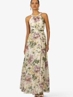 Artikelbild Damen Abendkleid von Kraimod in grün gemustert