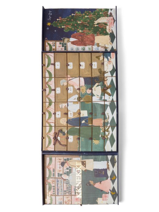 Damen Adventskalender mit Haargummis