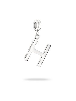 Damen Anhänger  -  H silver