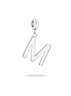 Damen Anhänger  -  M silver