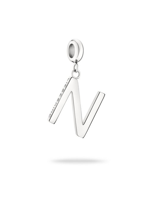 Damen Anhänger  -  N silver