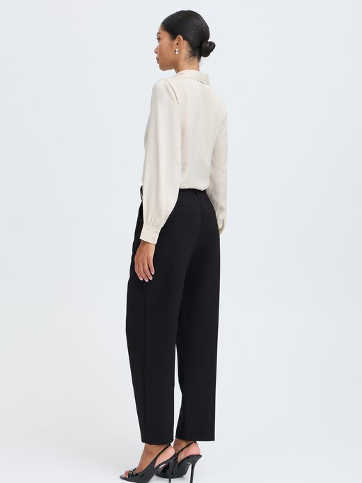 Damen Anzughose BYDENOA Hohe Taille