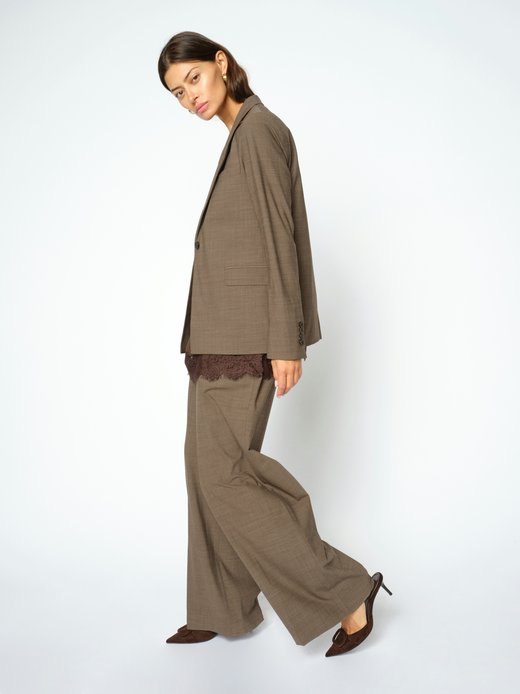 Damen Anzughose mit Wollanteil - MMHaley Dynamic Luxe Pant