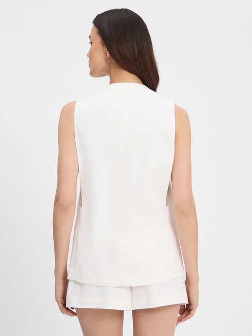 Damen Anzugweste mit Leinenanteil - Willow