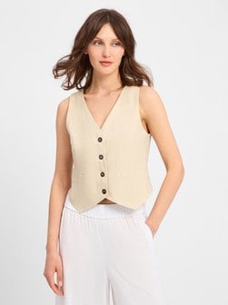 Artikelbild Damen Anzugweste von Marie Lund in beige uni