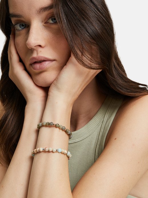 Damen Armband  -  Agalmatolith