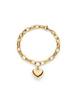 Damen Armband  -  Chunky Heart