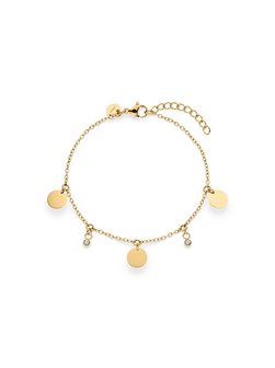 Damen Armband  -  Coins
