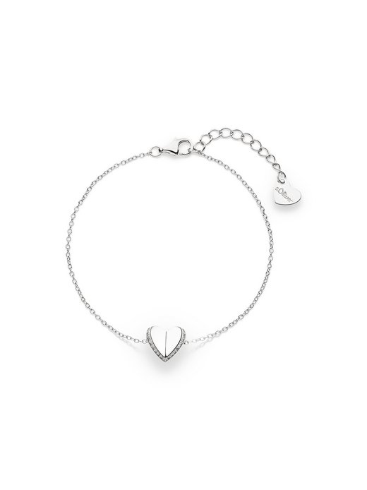 Damen Armband  -  Folded Heart