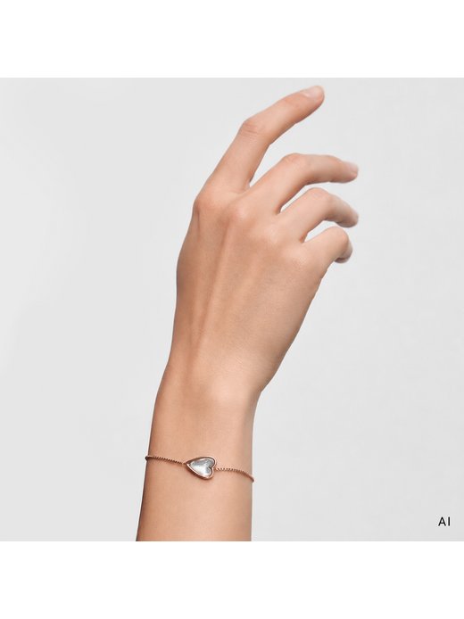 Damen Armband  -  Glass Heart