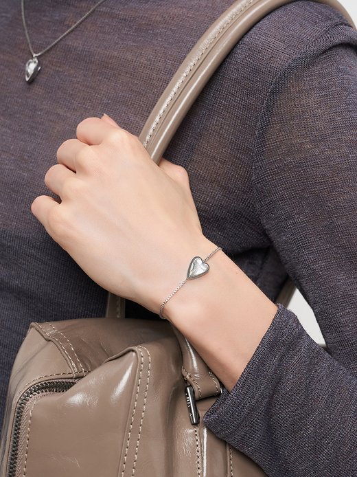 Damen Armband  -  Glass Heart