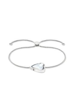 Damen Armband  -  Glass Heart