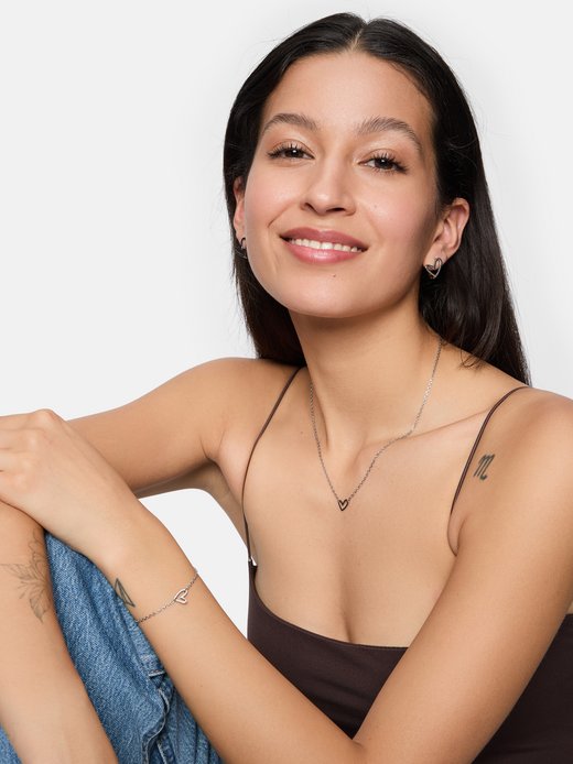 Damen Armband  -  Graffiti Heart