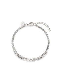 Damen Armband  -  Infinity Beads