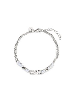 Damen Armband  -  Infinity Beads