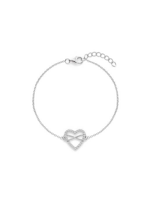 Damen Armband  -  Infinity Heart