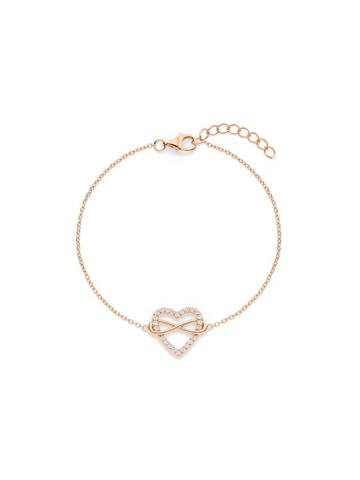 Damen Armband  -  Infinity Heart