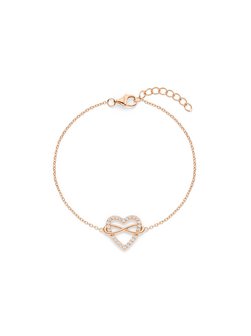 Damen Armband  -  Infinity Heart