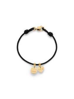 Damen Armband  -  Leather Charms
