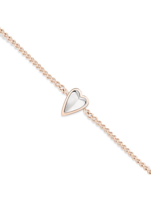 Damen Armband  -  Mini Metal Heart