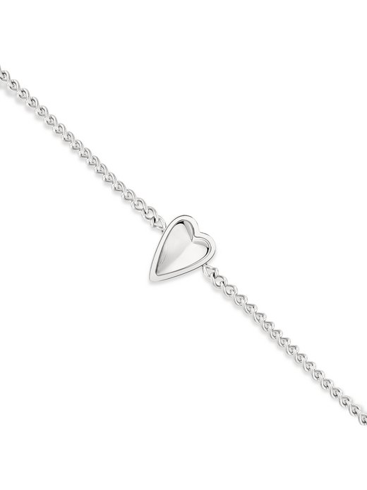 Damen Armband  -  Mini Metal Heart