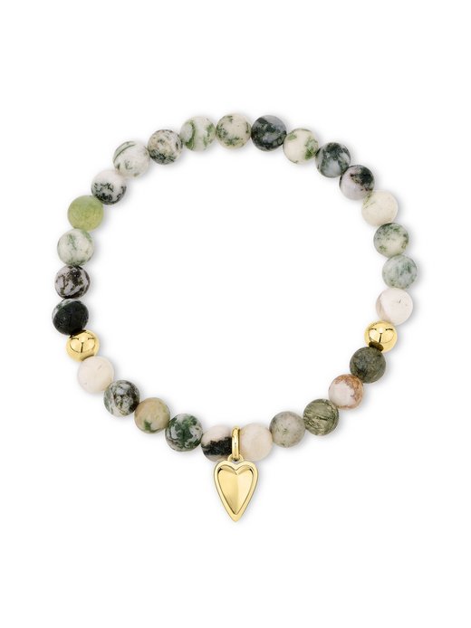 Damen Armband  -  Mini Metal Heart