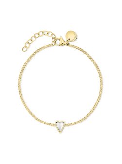 Damen Armband  -  Mini Metal Heart
