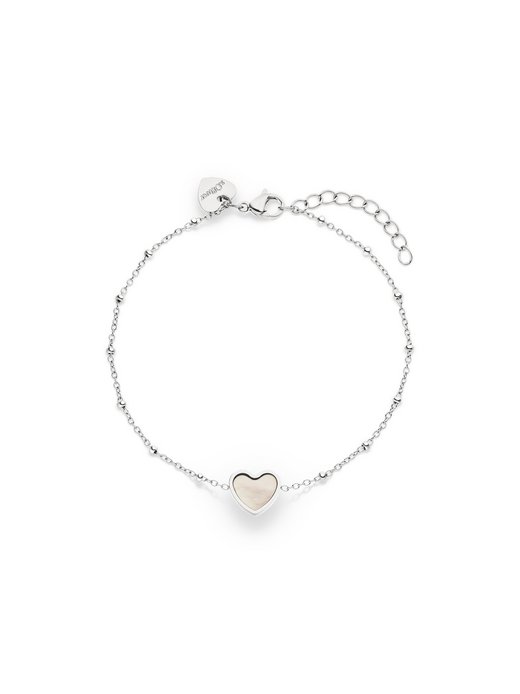 Damen Armband  -  Pearl Heart