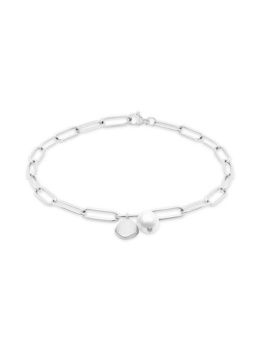 Damen Armband  -  Tag and Pearl