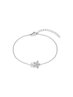 Damen Armband  -  The new Glitter Flower