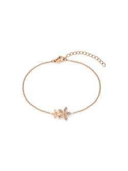 Damen Armband  -  The new Glitter Flower