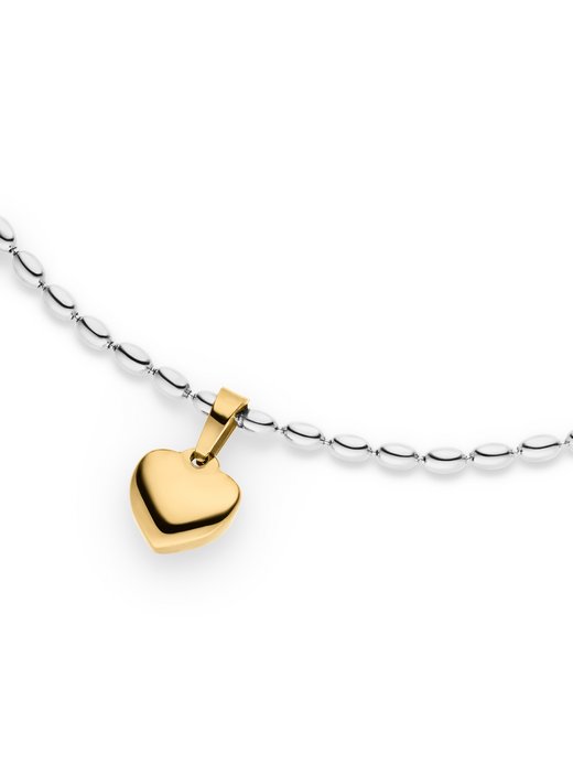 Damen Armband  -  Tiny Steel Heart