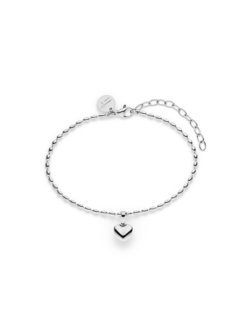 Damen Armband  -  Tiny Steel Heart