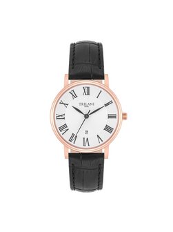 Artikelbild Damen Armband-Uhr Quarzuhr von Trilani in roségold uni